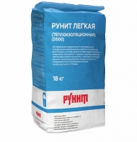 Теплоизоляционная штукатурная смесь Рунит Легкая (D500)